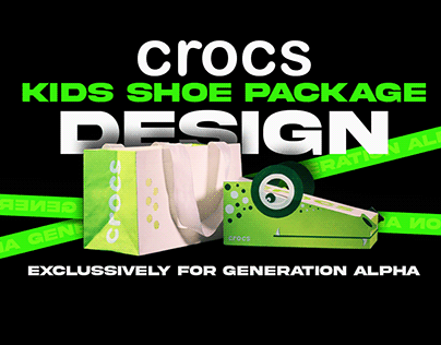 Crocs Package Design for Alpha Kids