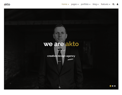 Akto - multipurpose HTML5 website template