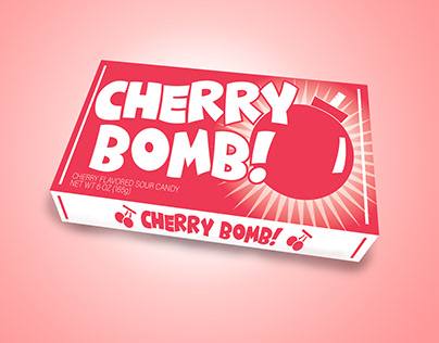 Cherry Bomb Sour Candy