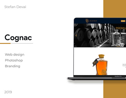 Cognac web site design