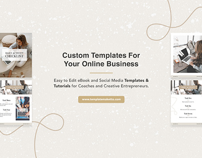 Template Māketto - Branding & Products