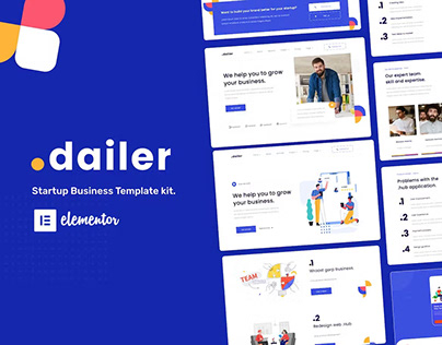 Dailer - Startup Elementor Template Kit