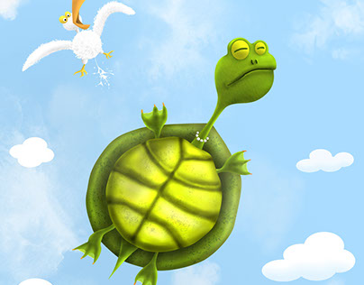 Turtle + drawing process
