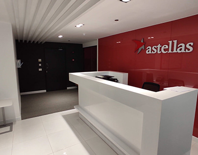 Astellas Office Branding