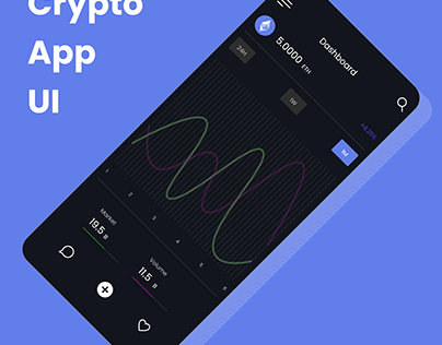 Crypto Mobile App UI