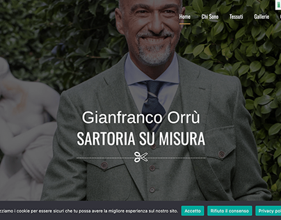 Project thumbnail - Gianfranco Orrù - sartoria camiceria su misura