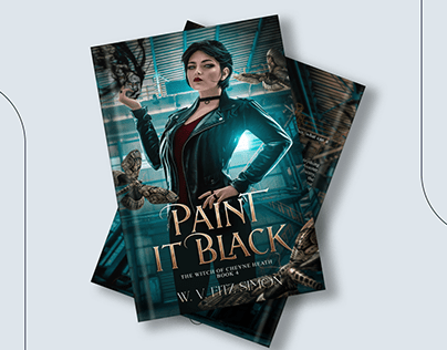 PAINT IT BLACK | Custom Book Cover Design