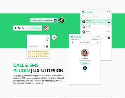Call & Messaging Plug-in | UX-UI Design