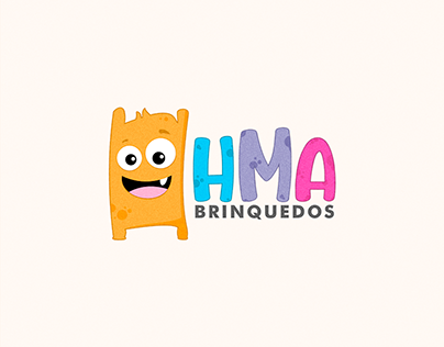 Logo - Brand identity - Loja de Brinquedos (Toy store)