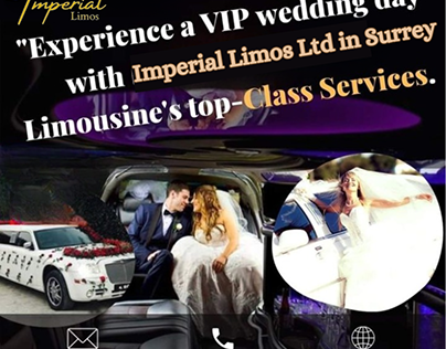 Service for luxury limo rental in Surrey