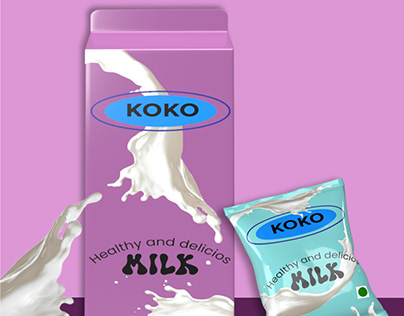Milk product presentation