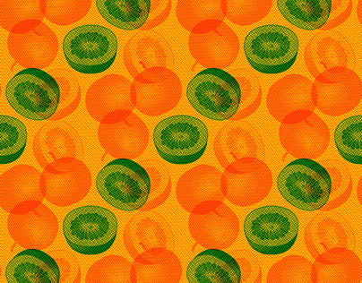 Dreaming about citrus animation and pattern