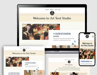 Website, Email and Brochure Design: Art Tent Studio