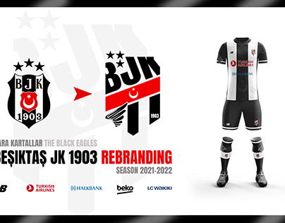 Besiktas JK rebranding and new kit