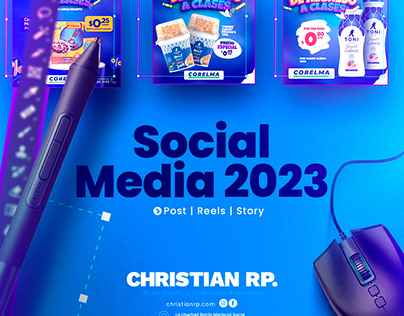 Proje minik resmi - Social Media 2023 Corelma Supermercados