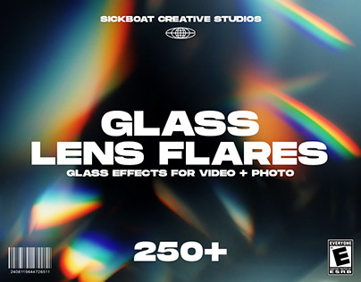 Glass Lens Flares (6K)