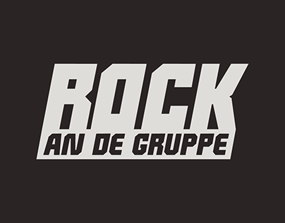 Logo design - Rock an de Gruppe