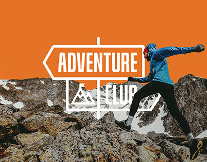 Adventure Club. Dynamic logo