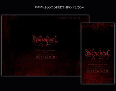 Blood Red Throne Band Web Site