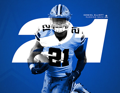 Ezekiel Elliott Poster - Dallas Cowboys
