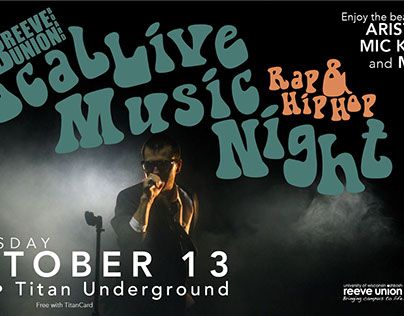 Local Live Music Night: Rap and Hip Hop
