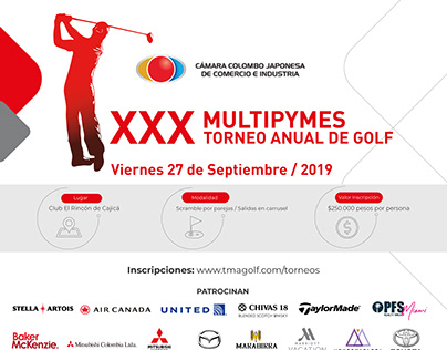 TaylorMade Col. XXX Torneo Anual de Golf Multipymes