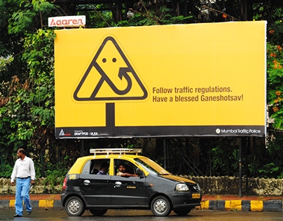 Traffic Hoarding on account of Lord Ganesha's Festival