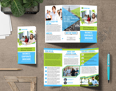 Corporate Business Tri-Fold Brochure