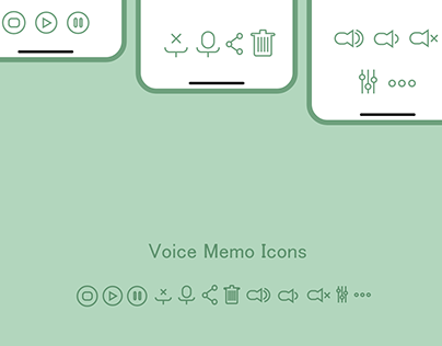 Voice Recorder Icons
