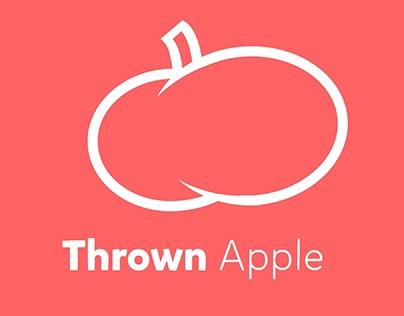 Thrown Apple Logo