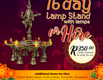 Lamp Stand Advert