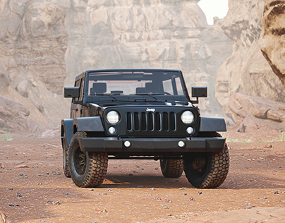 CGI : Jeep Wrangler