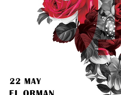 EL ORMAN flower festival poster