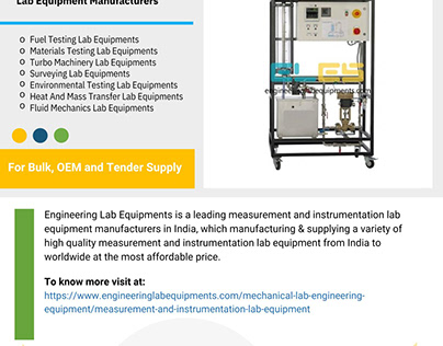 Measurement And Instrumentation Lab Equipments