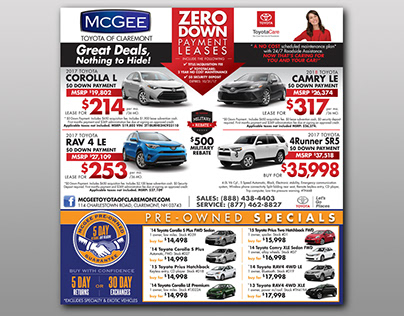 McGee Toyota Ad