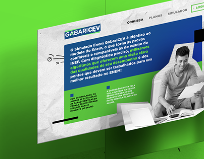 GabariCEV - ID Visual - Website