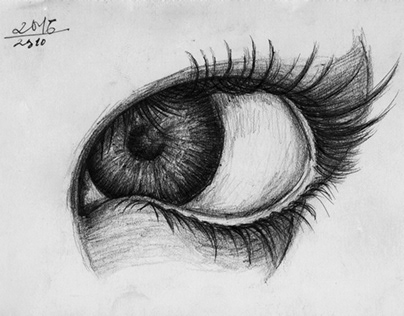 eye - pencil draw