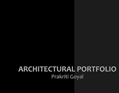 Post Graduation Architectural Portfolio