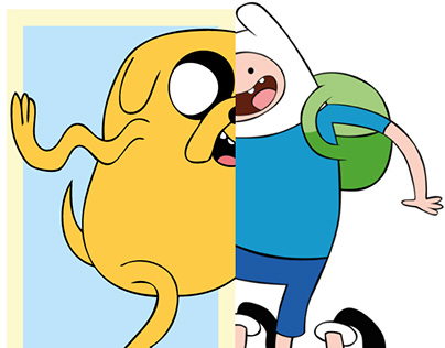 Jake and Finn shirt design // Adventure Time