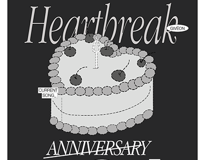 Heartbreak Anniversary song poster