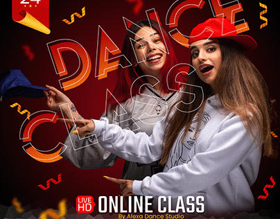 Dance Class Banner | Concept