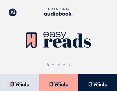 Easy Reads | Audiobook Concept | Branding