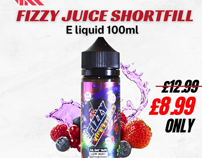 Fizzy Juice Shortfill E liquid 100ml