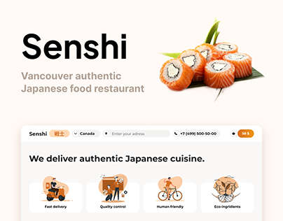 Senshi - design for authentic restaurant