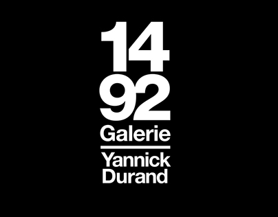 Galerie 1492 · Yannick Durand