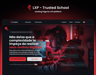 Project thumbnail - Página de Captura - Trusted LXP