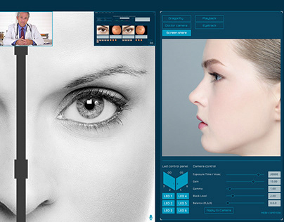 Telemedicine Eye Examination software UX/UI