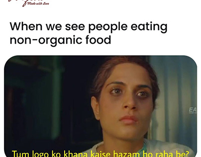 Organic Food Meme | Dry Cots