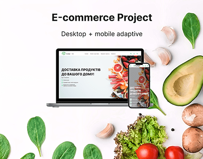 Foodlight - Website for a grocery shop