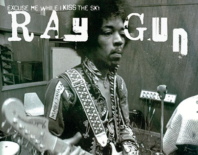 Ray Gun Magazine Cover - Class Project